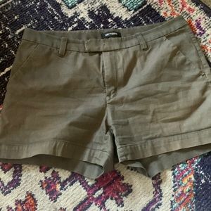 Dark green ARC’TERYX shorts